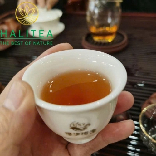 Trà Phổ Nhĩ Sống Trung Trà - Zhongcha Đại Lam Ấn Năm 2003 - Bánh 357g