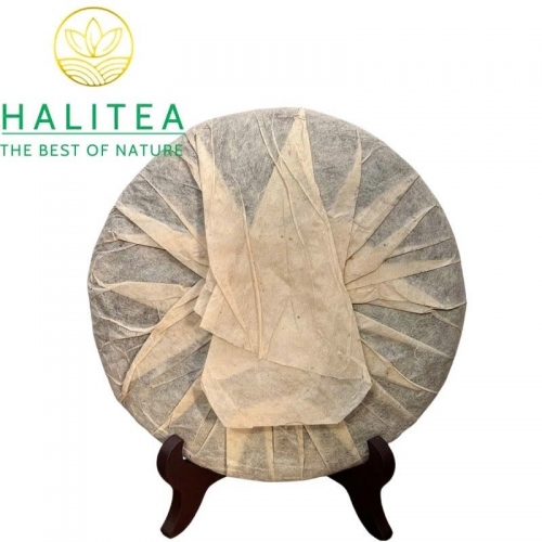 Trà Phổ Nhĩ Sống (Zhongcha) 1990s Trung Trà Đại Lục Ấn – Bánh 357g
