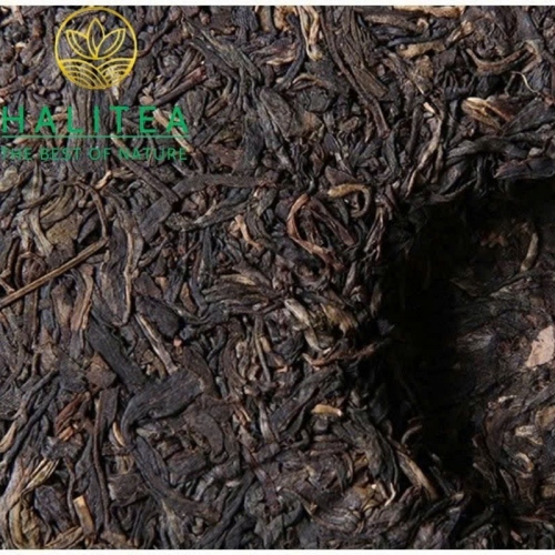 Trà Phổ Nhĩ Sống (Zhongcha) 1990s Trung Trà Đại Lục Ấn – Bánh 357g