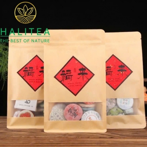 Trà Phổ Nhĩ Tổng Hợp 30 Loại – Bộ Sưu Tập Mini Tea Mix Vân Nam – Túi 200g