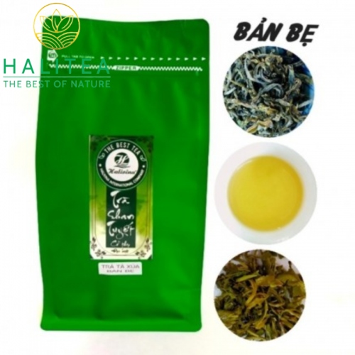 Trà Shan Tuyết Cổ Thụ Tà Xùa Thôn Bản Bẹ Sao Chảo Túi Zip 200gr