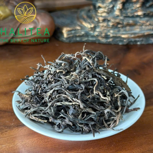 Trà Sống Rời Tà Xùa – Shan Tuyết Cổ Thụ Sơn La Hộp 100g