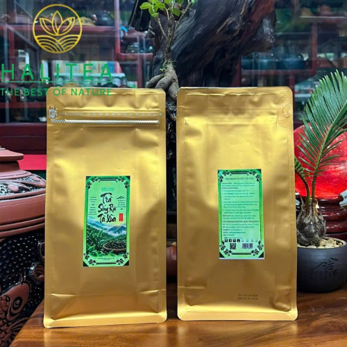 Trà Sống Rời Tà Xùa – Shan Tuyết Cổ Thụ Sơn La Túi Zip 100g