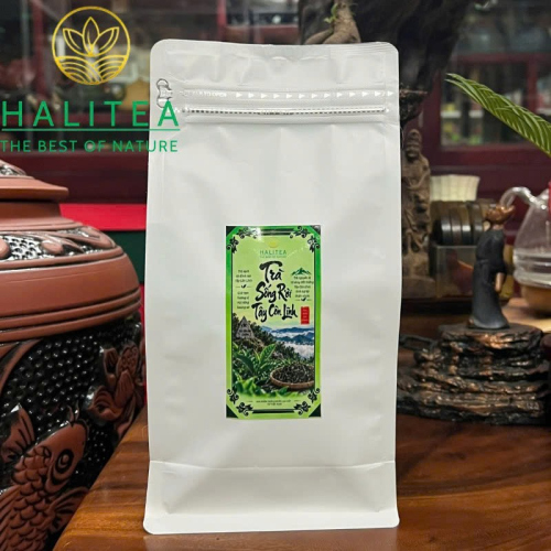 Trà Sống Rời Tây Côn Lĩnh – Shan Tuyết Cổ Thụ Việt Nam Túi Zip 100g