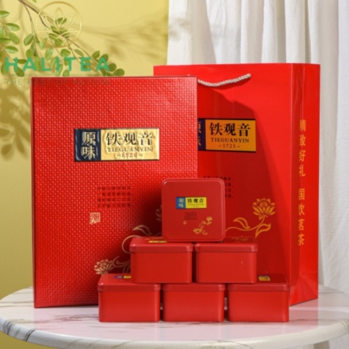 Trà Thiết Quan Âm Hộp Quà Biếu Cao Cấp 420g/6 hộp/60 gói