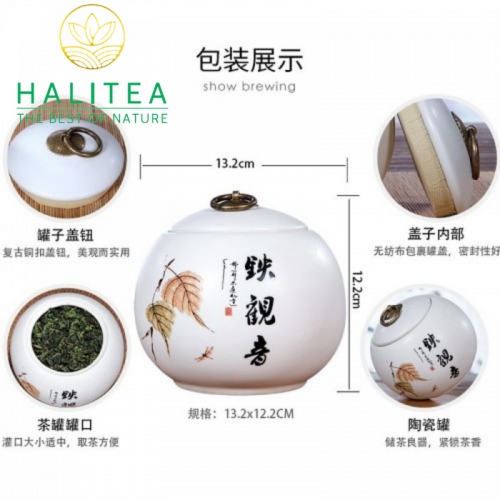 Trà Thiết Quan Âm Hũ Sứ Cao Cấp 250gr