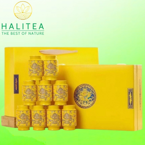 Trà Thiết Quan Âm Lon Thiếc Hộp Vàng Cao Cấp 250gr
