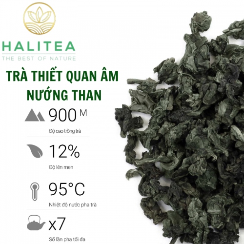 Trà Thiết Quan Âm Nướng Than Gói Đỏ 250gr