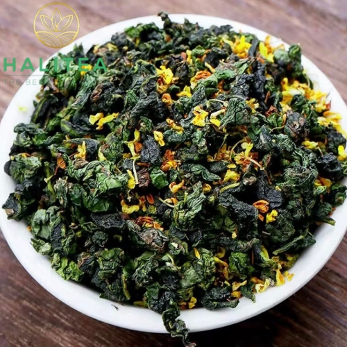 Trà Thiết Quan Âm Quế Hoa Phúc Kiến Hộp Thiếc 250Gr - Olong Osmanthus