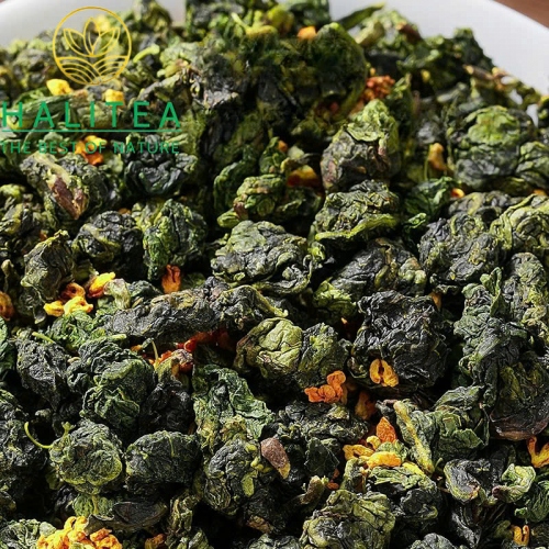 Trà Thiết Quan Âm Quế Hoa Phúc Kiến Hộp Thiếc 250Gr - Olong Osmanthus