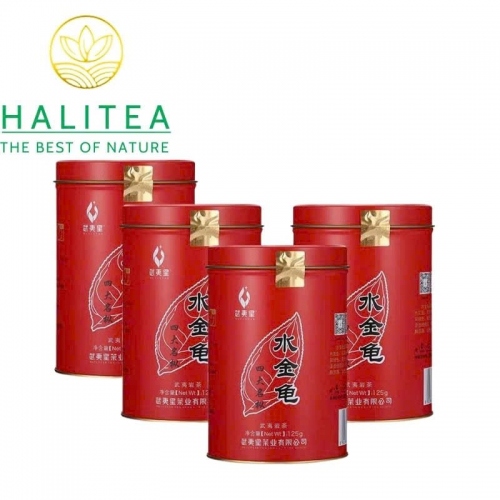 Trà Thủy Kim Quy (Shui Jin Gui) – Vũ Di Nham Trà Hộp Thiếc 125g