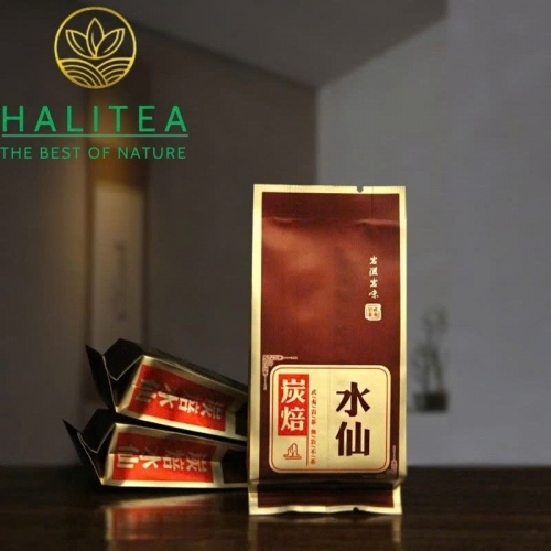 Trà Thủy Tiên (Wuyi Shui Xian) Nham Trà Vũ Di Than Hỏa Sơn Phúc Kiến – Hộp 230g