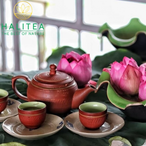 Trà Ướp Sen Tây Hồ Sấy Thăng Hoa Hộp Giấy