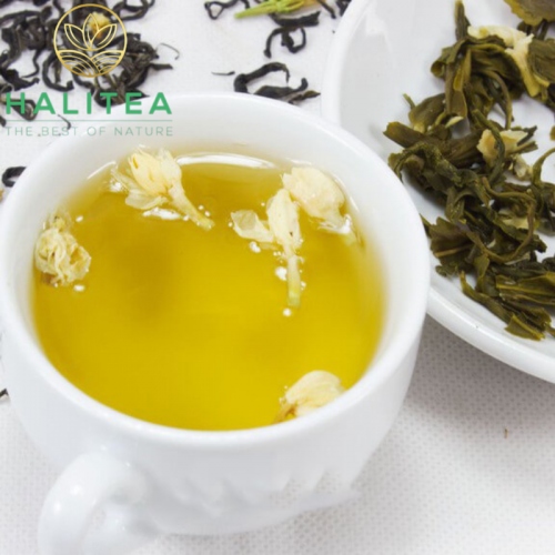 Trà Xanh Hoa Lài Túi 500gr