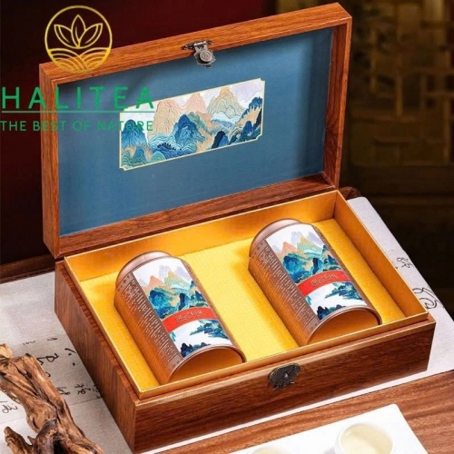 Trà Xanh Hoàng Sơn Mao Phong (Huangshan Maofeng) – Hộp Quà Cao Cấp 200g