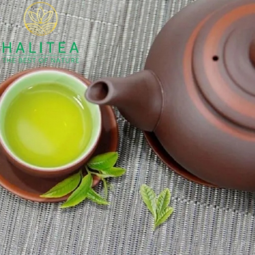 Trà Xanh Kim Tuyên Thái Nguyên Lon Giấy 100gr