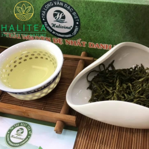 Trà Xanh Long Vân Đặc Biệt Cao Cấp Hộp 200gr