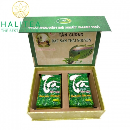Trà Xanh Long Vân Đặc Biệt Cao Cấp Hộp 200gr