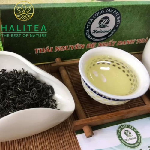 Trà Xanh Long Vân Đặc Biệt Cao Cấp Hộp 200gr