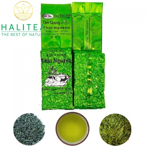 Trà Xanh Móc Câu HALITEA Thái Nguyên Đặc Biệt Hộp 200g