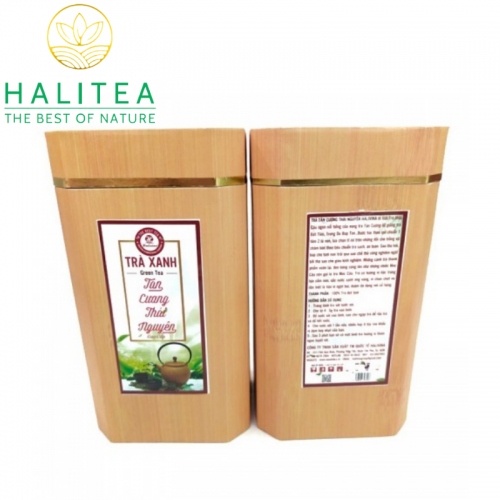Trà Xanh Móc Câu HALITEA Thái Nguyên Cao Cấp Hộp 200gr