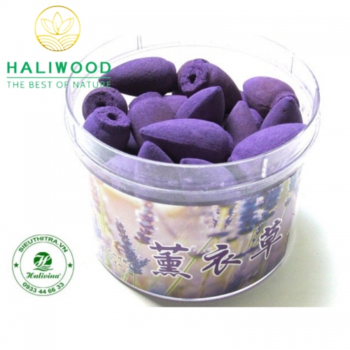 Trầm Hương Nụ Khói Chảy Ngược Hộp 40 Viên Đủ Màu