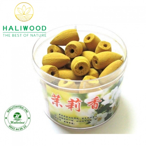 Trầm Hương Nụ Khói Chảy Ngược Hộp 40 Viên Đủ Màu