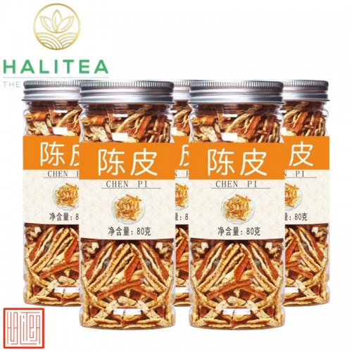 Trần Bì Vỏ Quýt Sấy Khô Hũ Pet 80gr