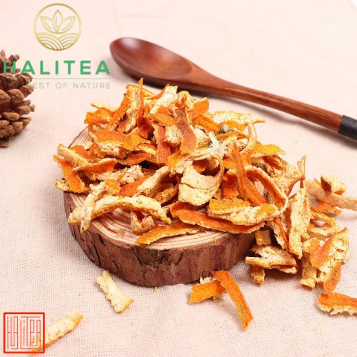 Trần Bì Vỏ Quýt Sấy Khô Hũ Pet 80gr