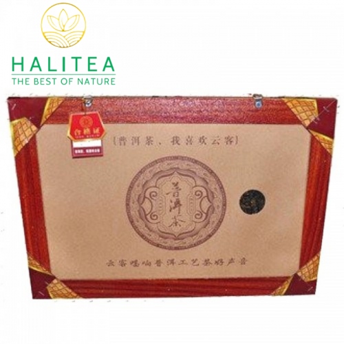 Tranh Trà Phổ Nhĩ Thuận Buồm Xuôi Gió