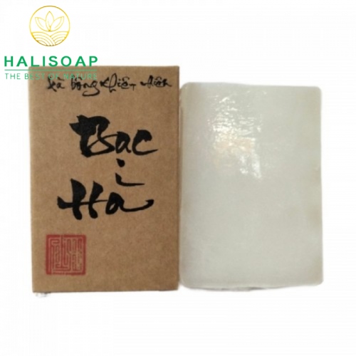 Xà Bông Thiên Nhiên Bạc Hà - Handmade Soap