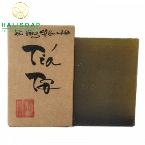 Xà Bông Thiên Nhiên Tía Tô - Handmade Soap